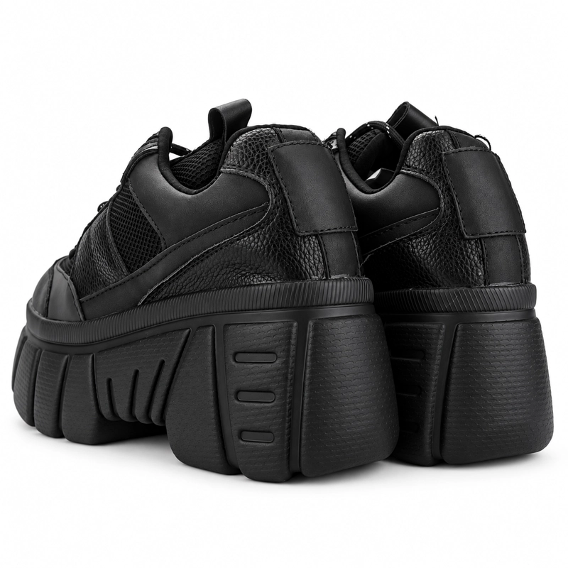 ZAPATILLA NEGRO MUJER URBANO CHALADA NROCK - 6