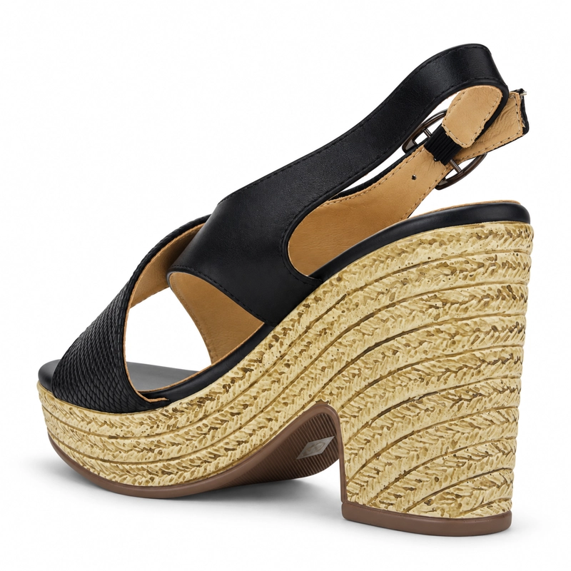 SANDALIA NEGRO MUJER CASUAL CHALADA FELICEH - 4