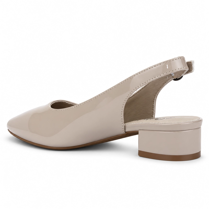 ZAPATO BEIGE MUJER CASUAL CHALADA LUA - 4