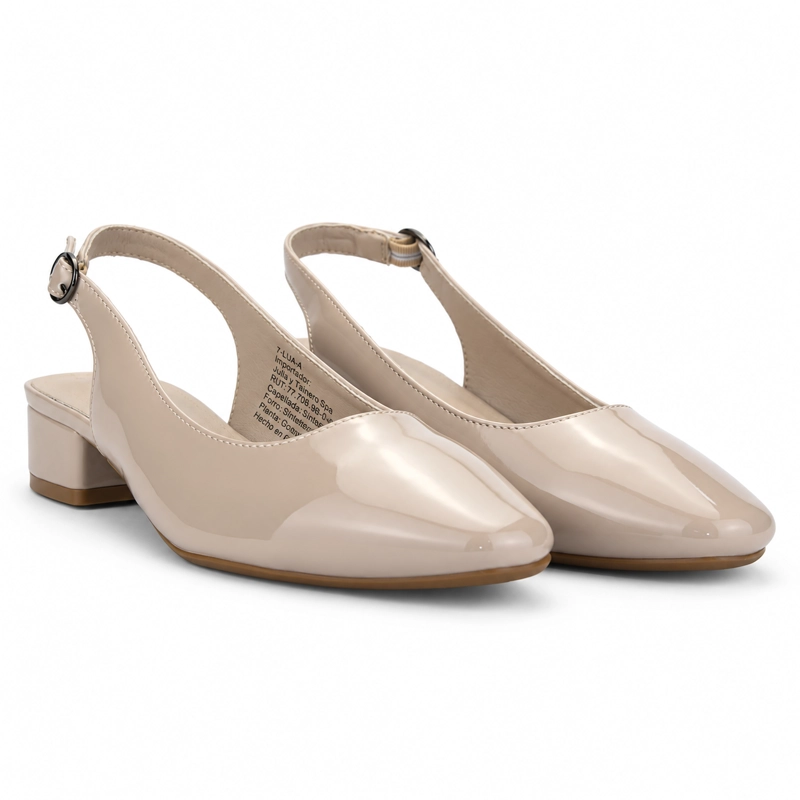 ZAPATO BEIGE MUJER CASUAL CHALADA LUA - 7