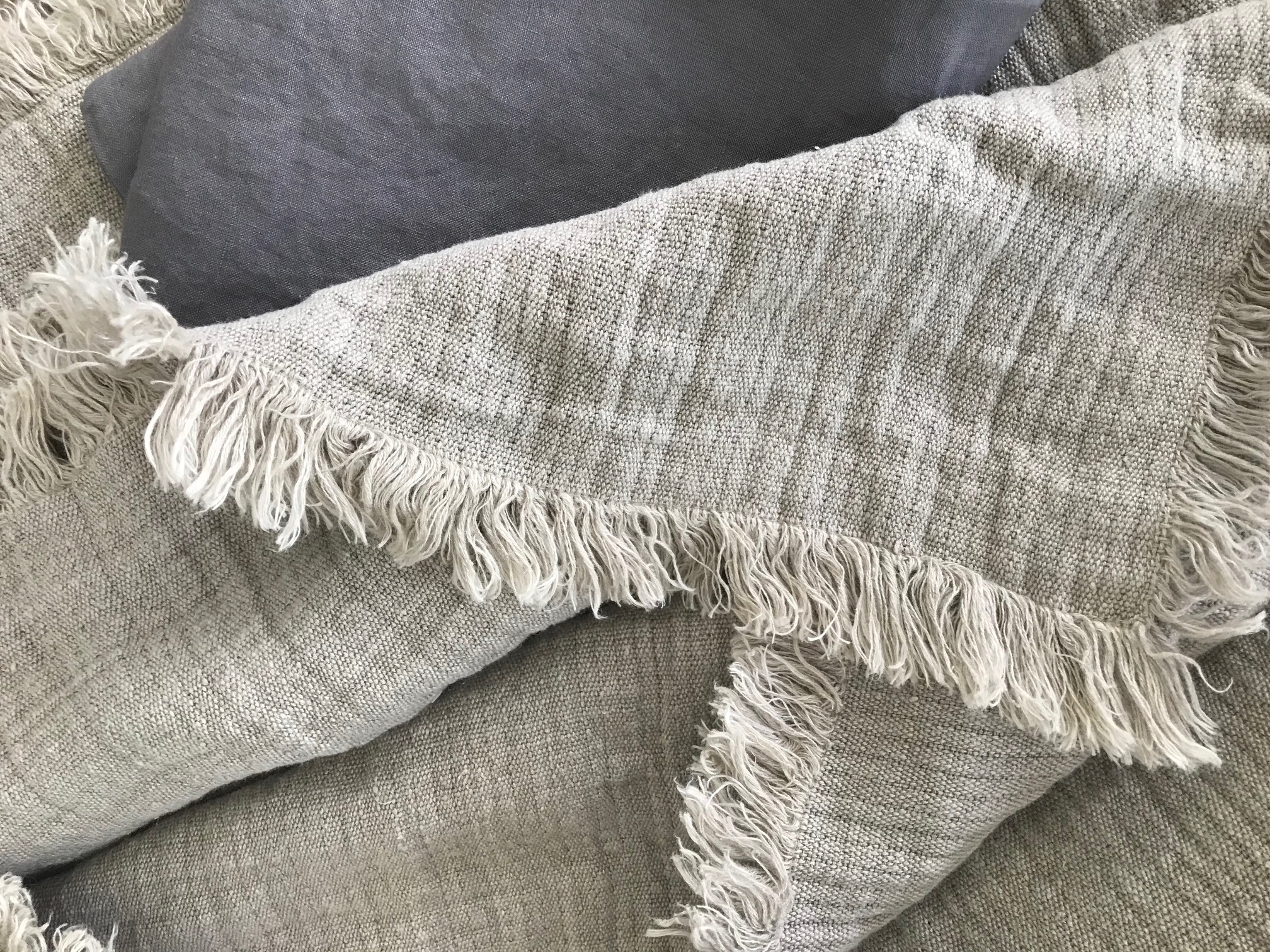 MANTA LINO BEIGE STANDARD - 2