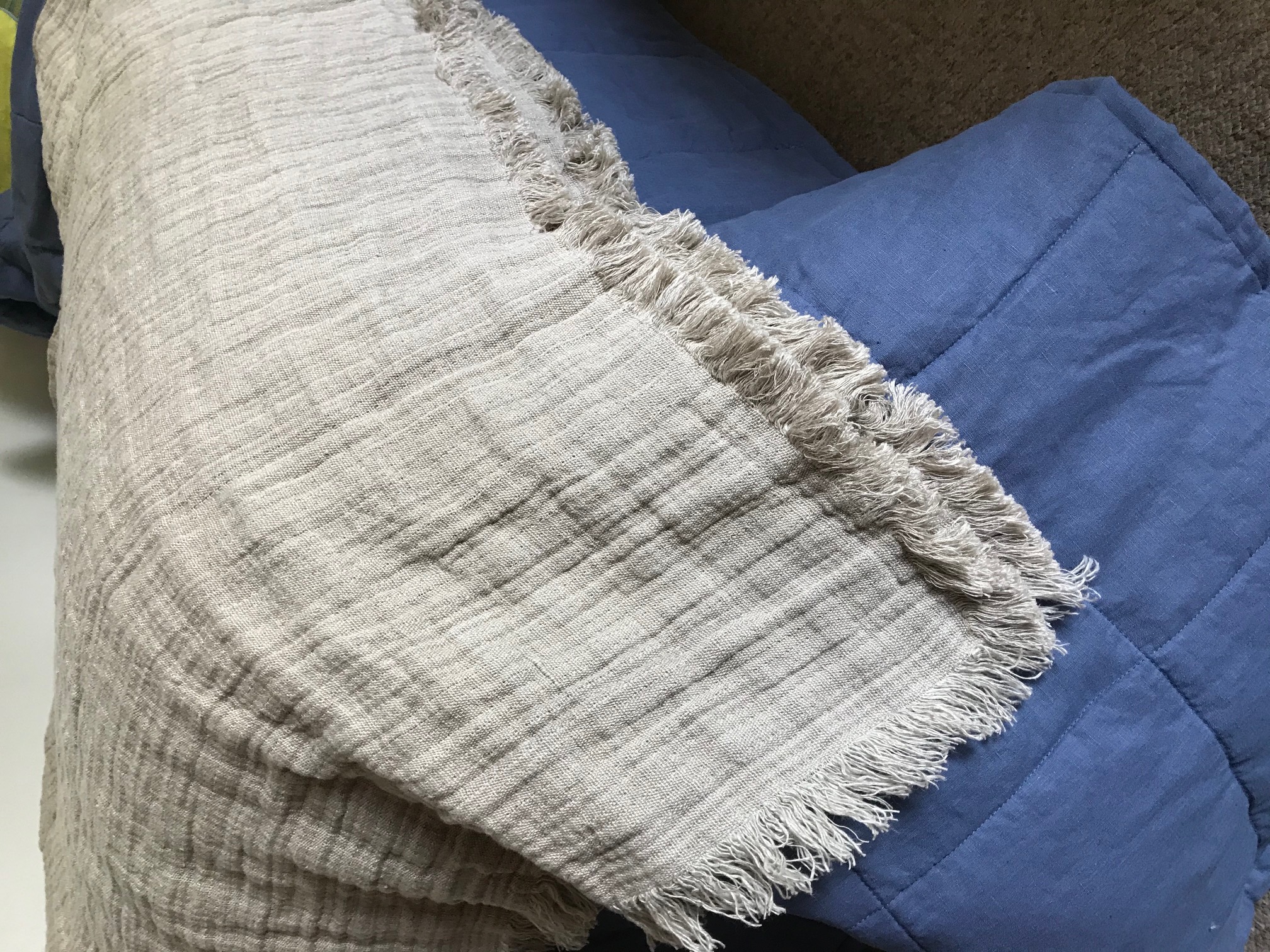 MANTA LINO BEIGE STANDARD - 3
