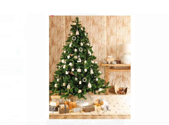 ÁRBOL NAVIDAD 2.10 MTS FRONDOSOS 1000 RAMAS - 2