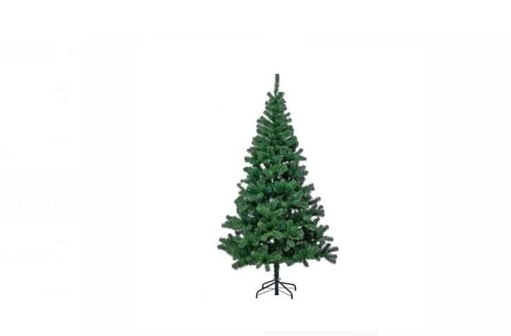 ÁRBOL NAVIDAD 1.80 MTS FRONDOSOS - 1