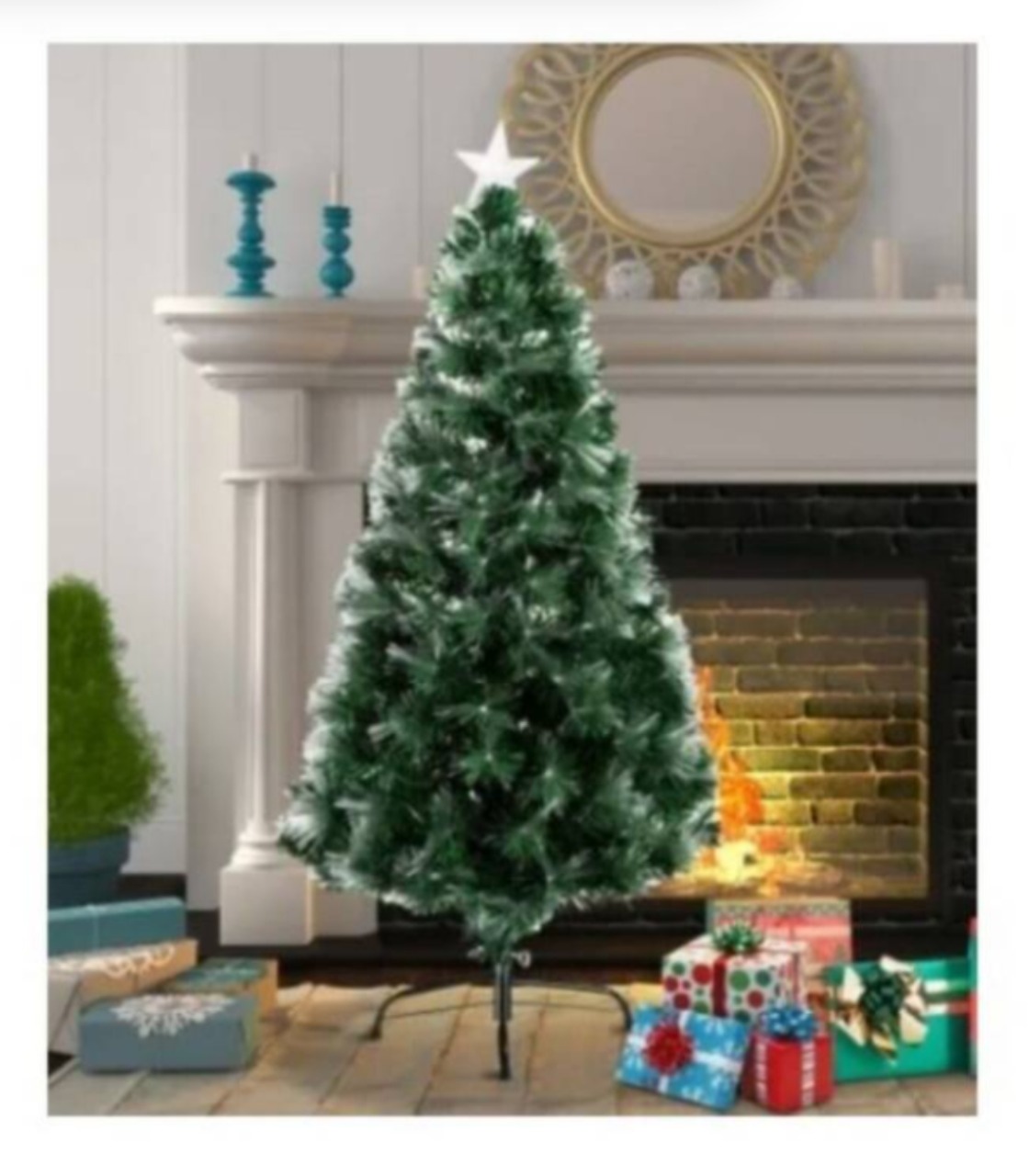 ARBOL NAVIDAD LED 1.80 MTS ADORNOS ESTRELLAS LUMINOSAS - 1