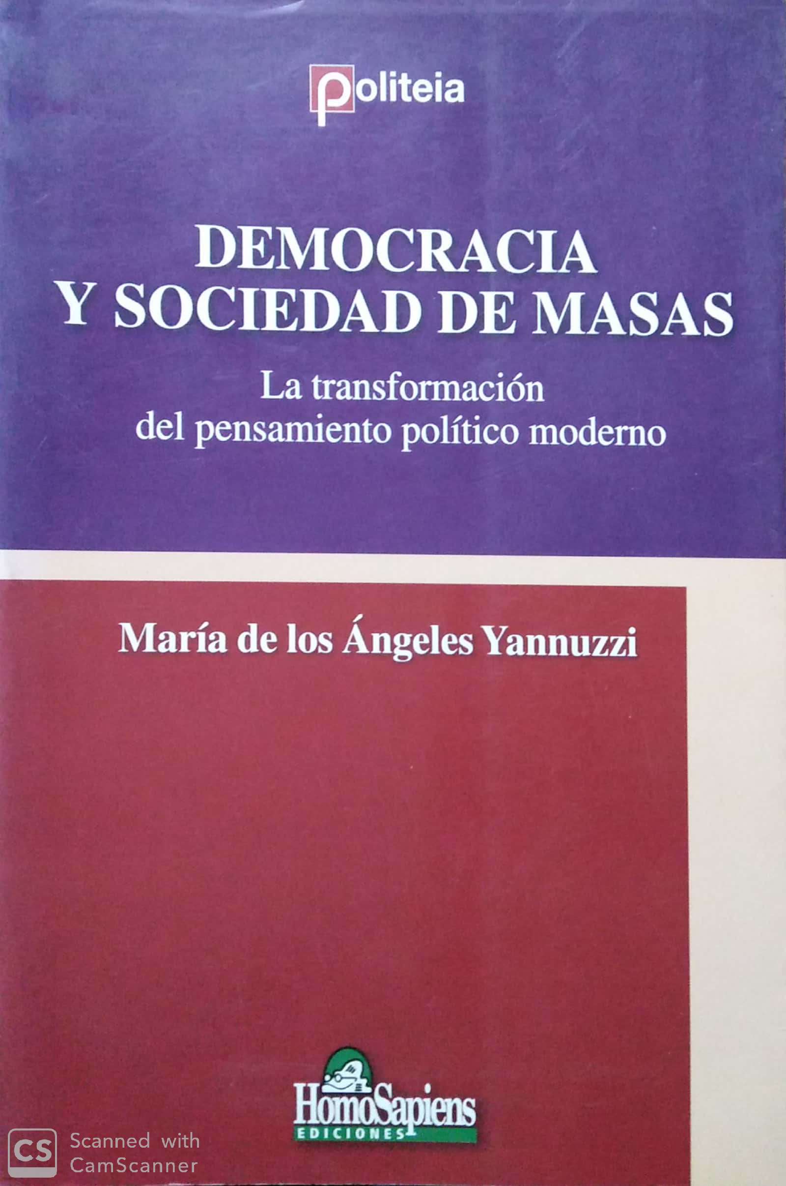 DEMOCRACIA Y SOCIEDAD DE MASAS - 3