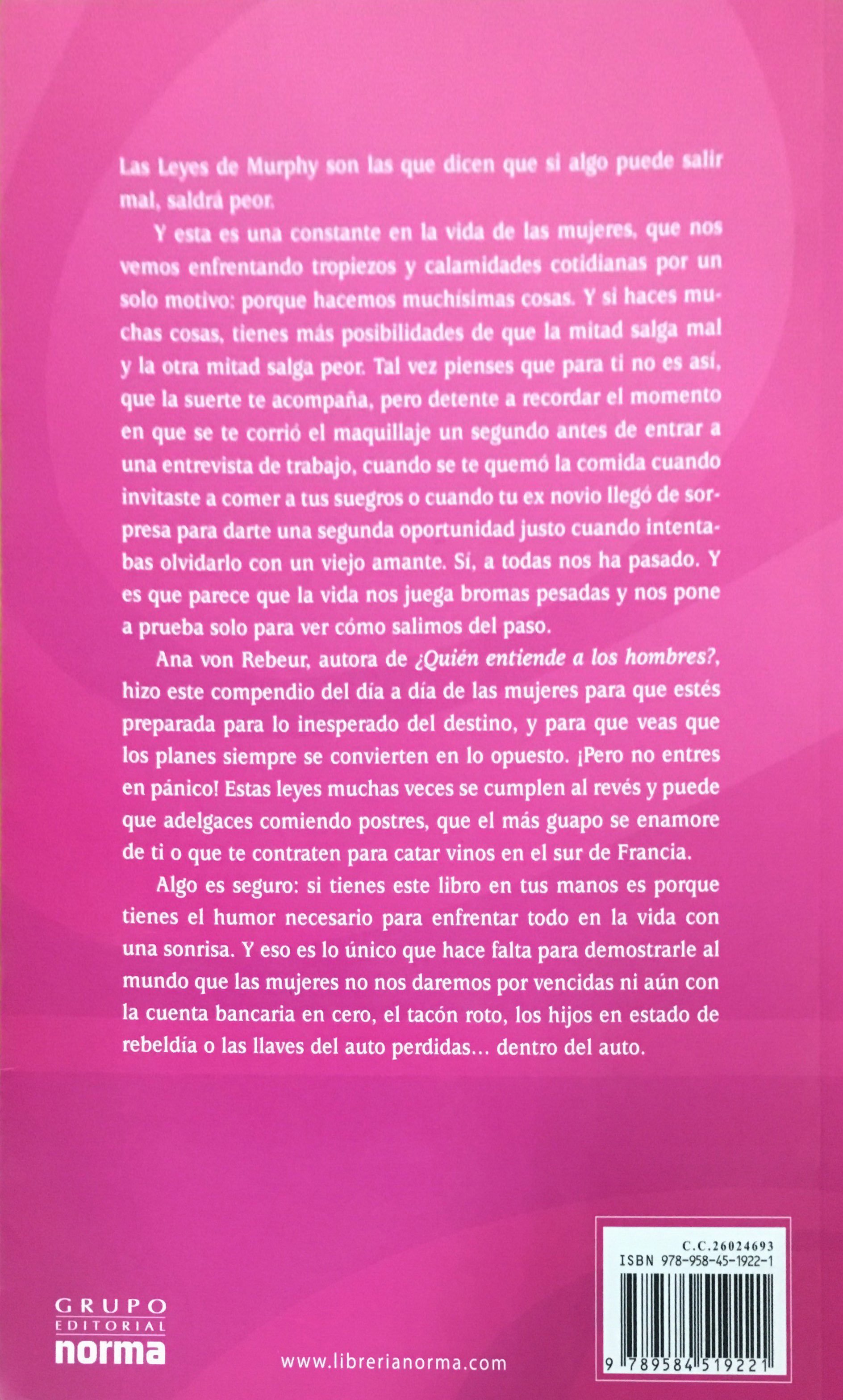 LEYES DE MURPHY SOLO PARA MUJERES - 4