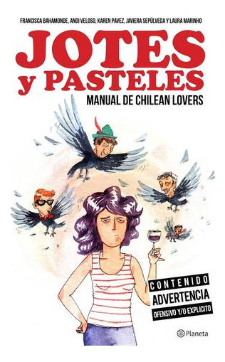 LIBRO JOTES Y PASTELES: MANUAL DE CHILEAN LOVERS - FRANCISCA BAHAMONDE - 1