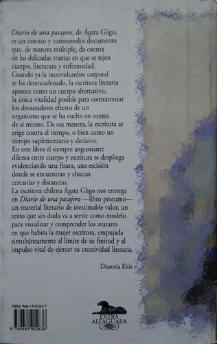 DIARIO DE UNA PASAJERA (EXTRA ALFAGUARA) - 2