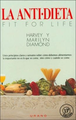LIBRO LA ANTIDIETA HARVEY DIAMOND, MARILYN DIAMOND - 1