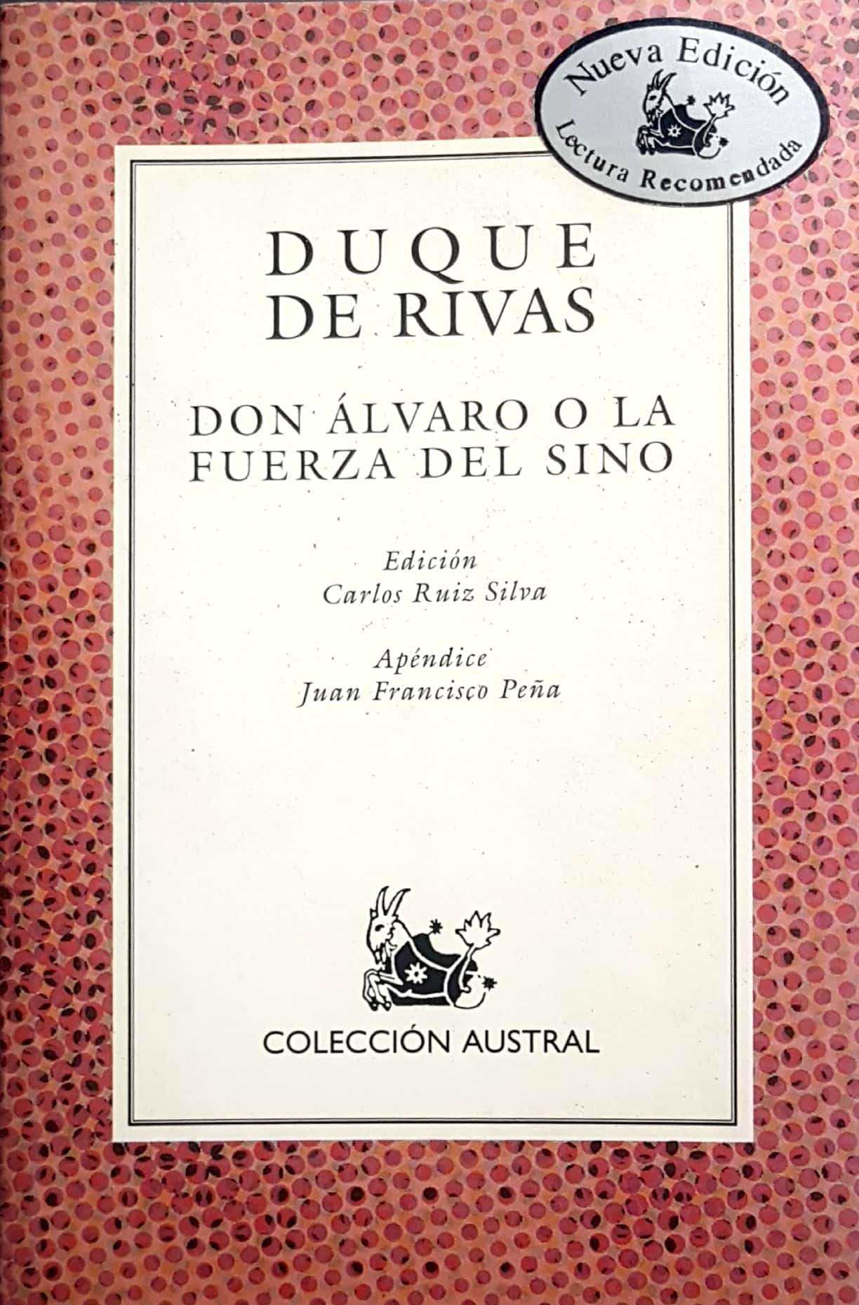 DON ÁLVARO O LA FUERZA DEL SINO - 1