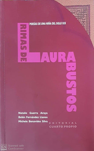 RIMAS DE LAURA BUSTOS: POESIAS DE UNA NI�A DEL SIGLO XIX - 1