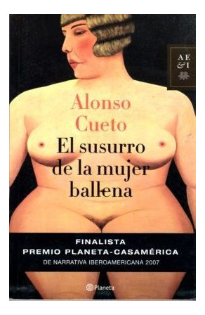 LIBRO EL SUSURRO DE LA MUJER BALLENA - CUETO ALONSO - 1