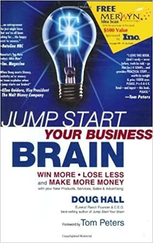 LIBRO JUMP START YOUR BUSINESS BRAIN - TOM PETERS - DOUG HALL - 1