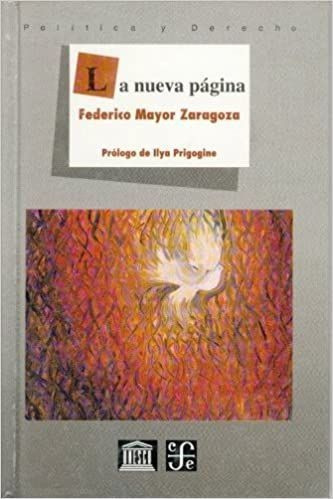 LIBRO LA NUEVA PÁGINA - FEDERICO ZARAGOZA MAYOR - 1