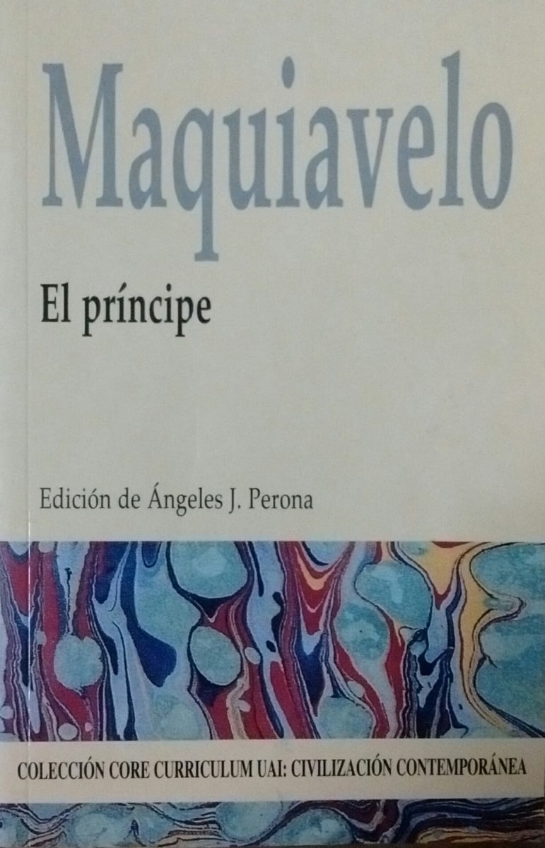 LIBRO EL PRÍNCIPE - NICOLÁS MAQUIAVELO - 1