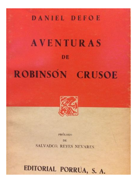 LIBRO AVENTURAS DE ROBINSON CRUSOE - DANIEL DEFOE - 1