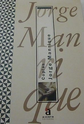 LIBRO COPLAS - J. MANRIQUE - 1