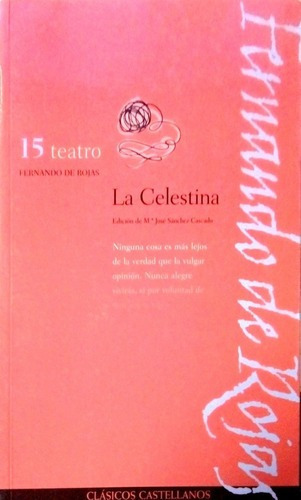 LIBRO TRAGICOMEDIA DE CALISTO Y MELIBEA BIBLIOTECA HERMES FERNANDO DE ROJAS - 1