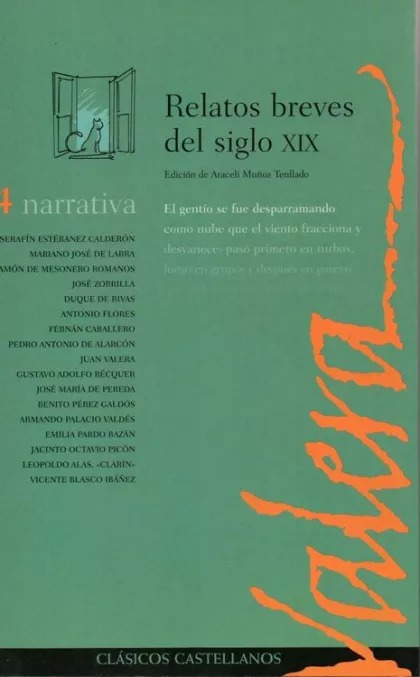 LIBRO RELATOS BREVES DEL SIGLO XIX VARIOS AUTORES - 1