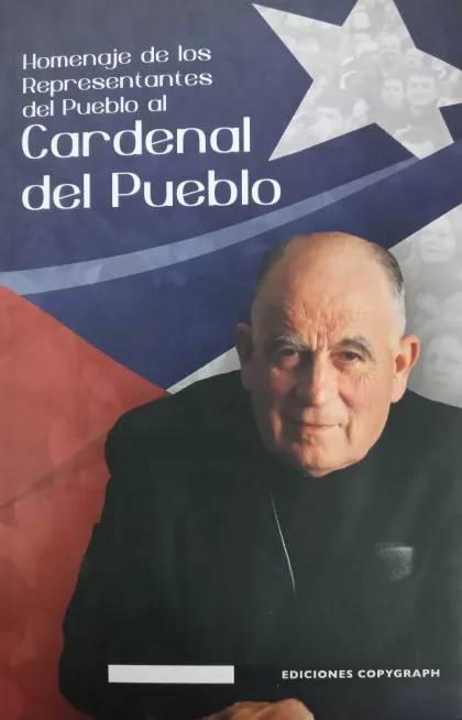 LIBRO HOMENAJE DE LOS REPRESENTANTES DEL PUEBLO AL CARDENAL DEL VARIOS AUTORES - 1