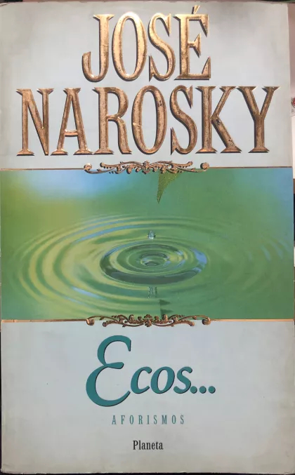 LIBRO ECOS... JOSÉ NAROSKY - 1