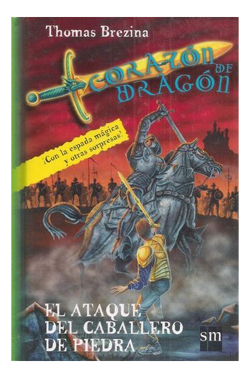 LIBRO EL ATAQUE DEL CABALLERO DE PIEDRA THOMAS BREZINA - 1