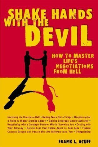 LIBRO SHAKE HANDS WITH THE DEVIL FRANK L. ACUFF - 1