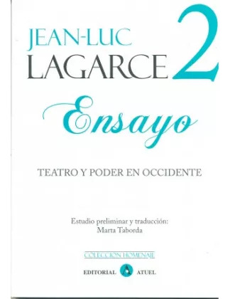 LIBRO ENSAYO JEAN LUC LAGARCE - 1