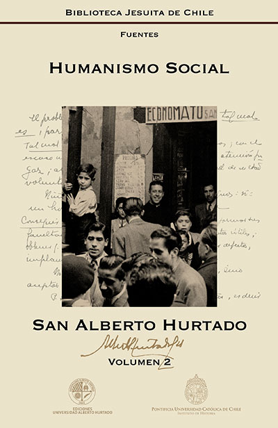 LIBRO HUMANISMO SOCIAL ALBERTO HURTADO CRUCHAGA - 1