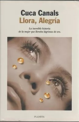 LIBRO LLORA, ALEGRÍA CUCA CANALS - 1