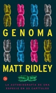 LIBRO GENOMA MATT RIDLEY - 1