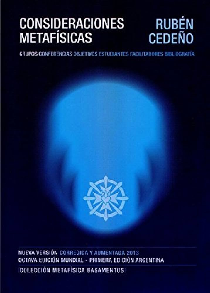LIBRO CONSIDERACIONES METAFÍSICAS RUBÉN CEDEÑO - 1