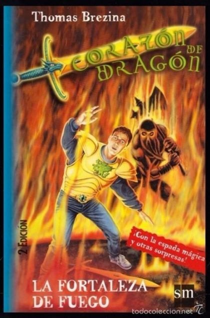 LIBRO LA FORTALEZA DE FUEGO THOMAS BREZINA - 1