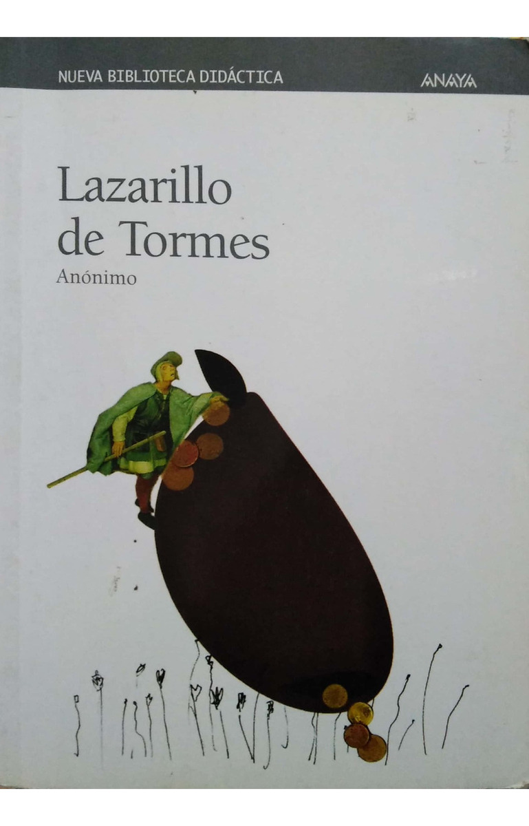 LIBRO LAZARILLO DE TORMES NUEVA BIBLIOTECA DIDÁCTICA ANÓNIMO - 1