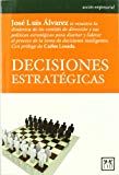 LIBRO DECISIONES ESTRATÉGICAS J. L. LVAREZ - 1