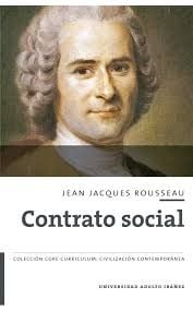 LIBRO DE HISTORIA Y HUMANIDADES CONTRATO SOCIAL JEAN JACQUES ROUSSEAU - 1