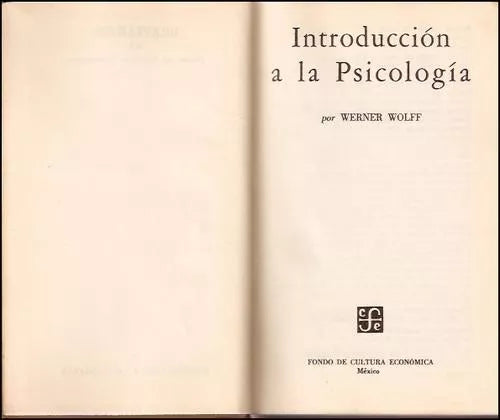 INTRODUCCION A LA PSICOLOGIA - 1