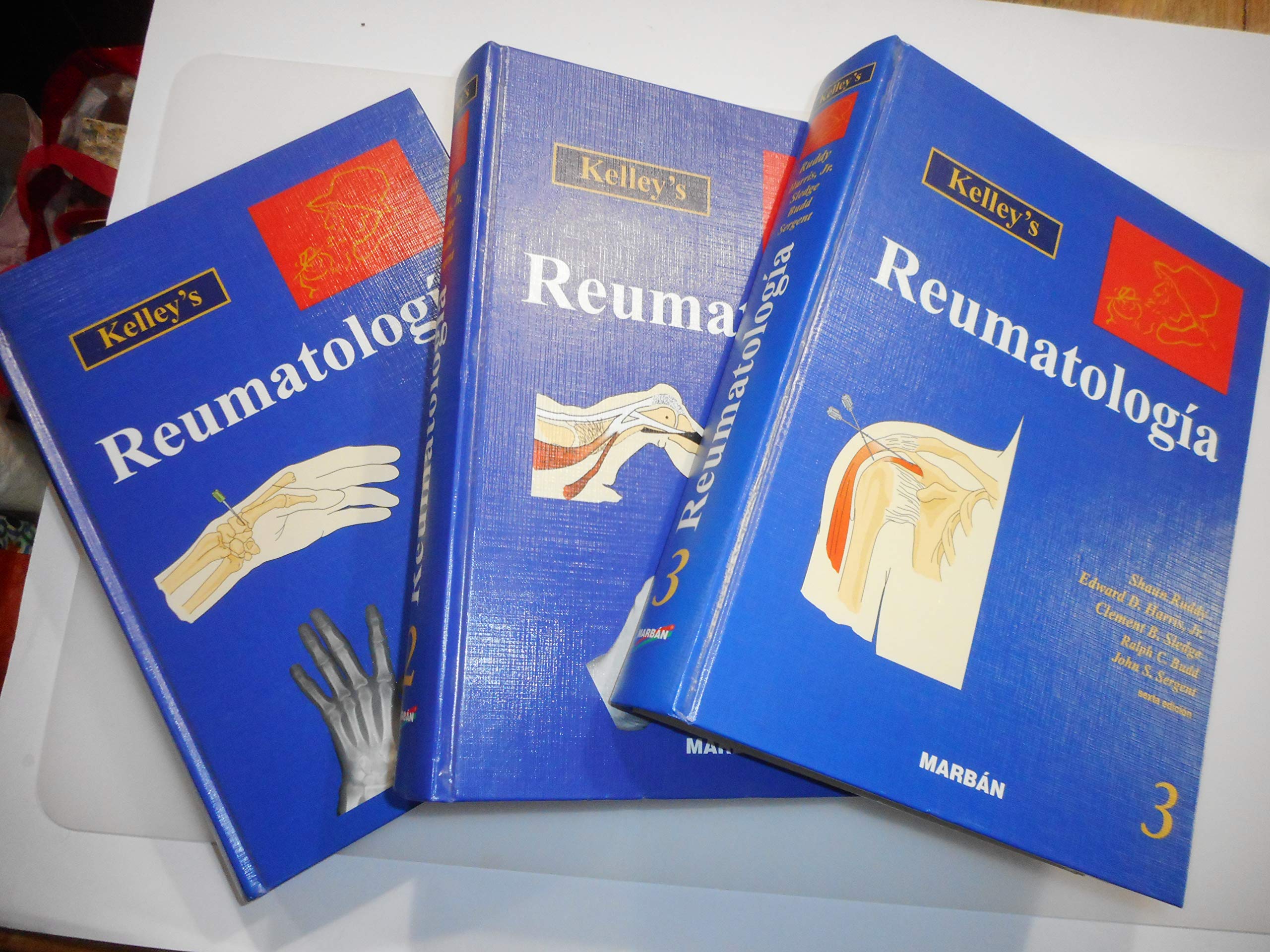 REUMATOLOGIA DE KELLEY'S TOMOS I II III - 1