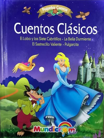CUENTOS CLASICOS EL LOBO Y LOS SIETE CABRITILLOS - 1