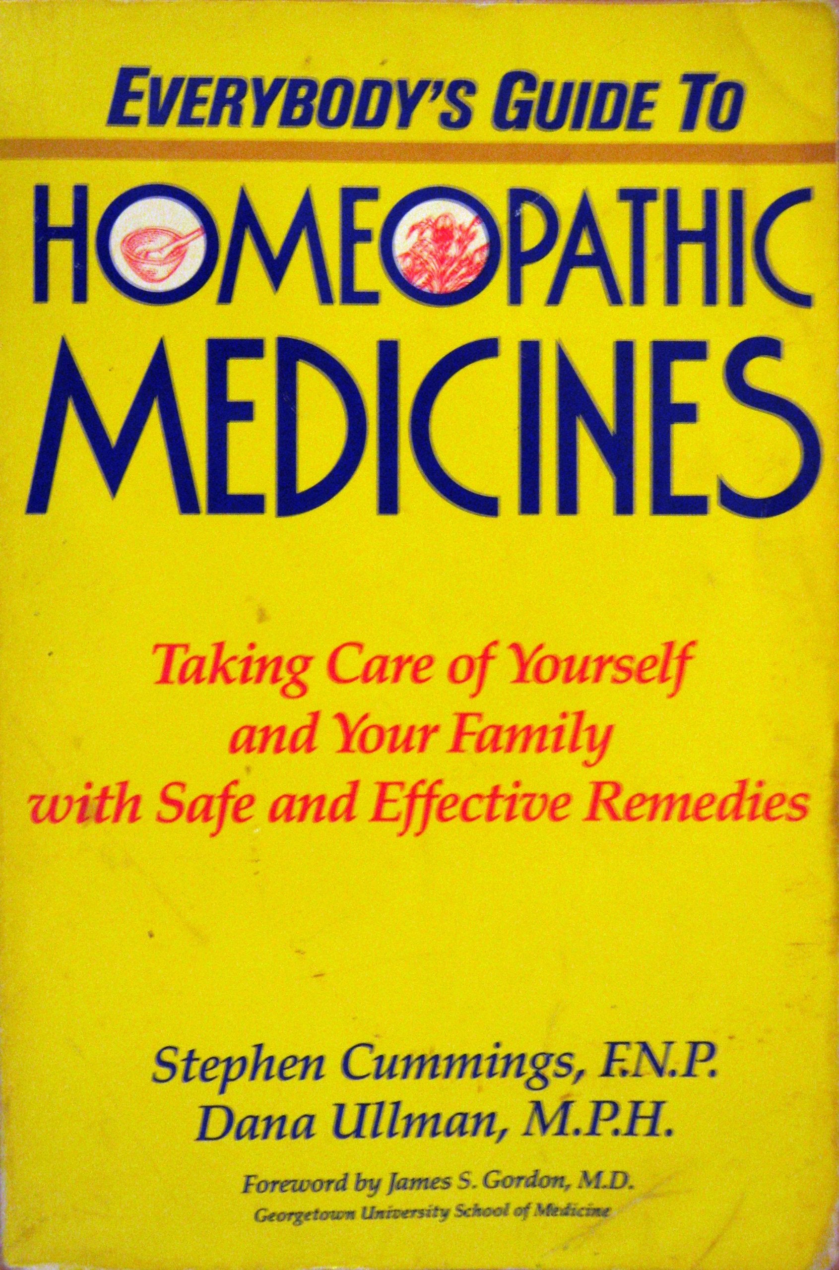 EVERYBODY'S GUIDE TO HOMEOPATHIC MEDICINES - 1