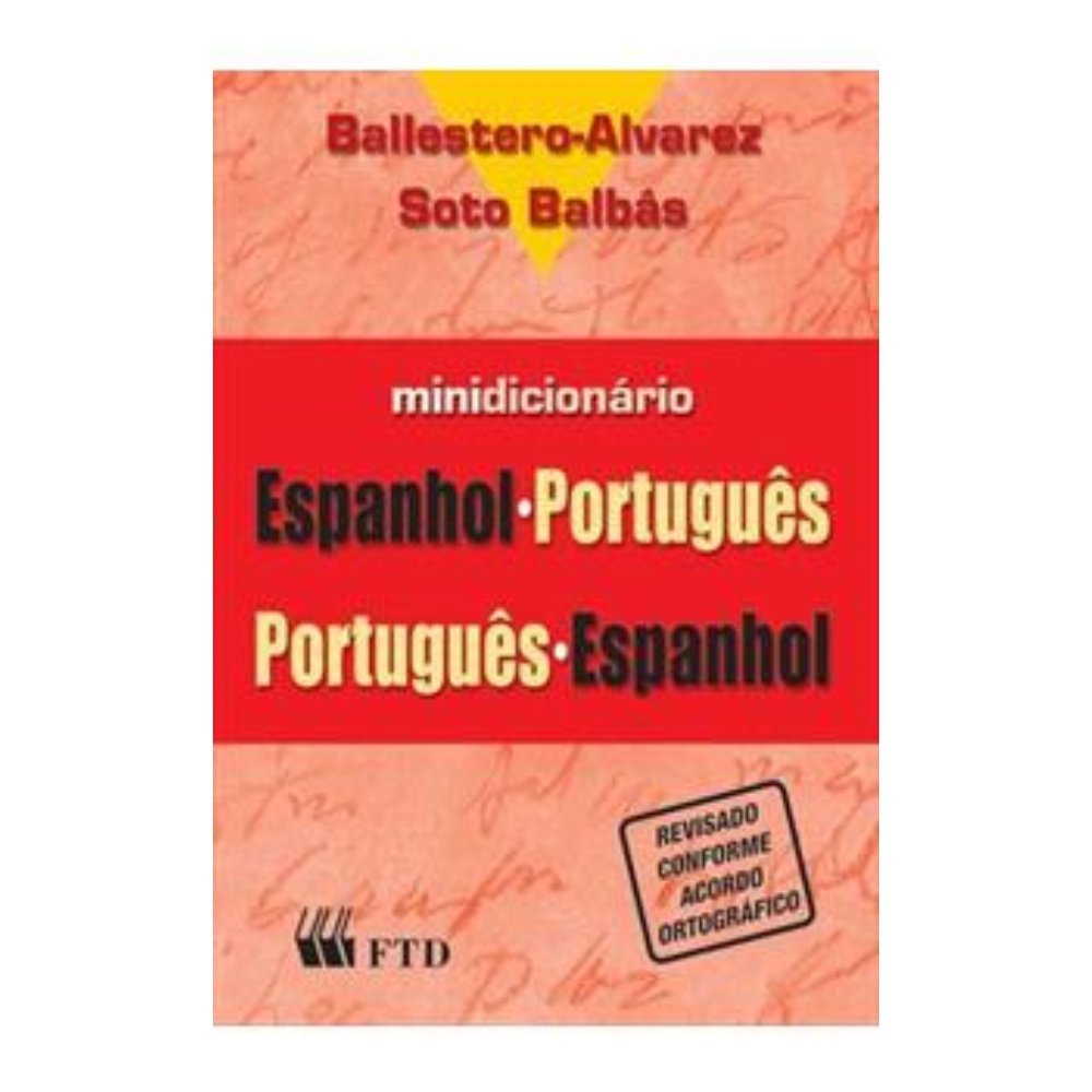 MINIDICIONÁRIO ESPANHOL-PORTUGUÊS / PORTUGUÊS-ESPANHOL (EM PORTUGUESE DO BRASIL) - 1