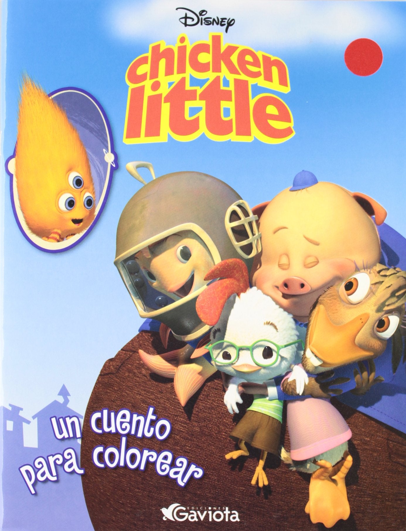 CHICKEN LITTLE. UN CUENTO PARA COLOREAR - 1