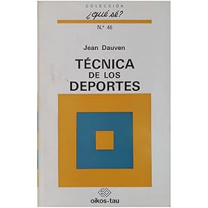 TÉCNICA DE LOS DEPORTES - 1
