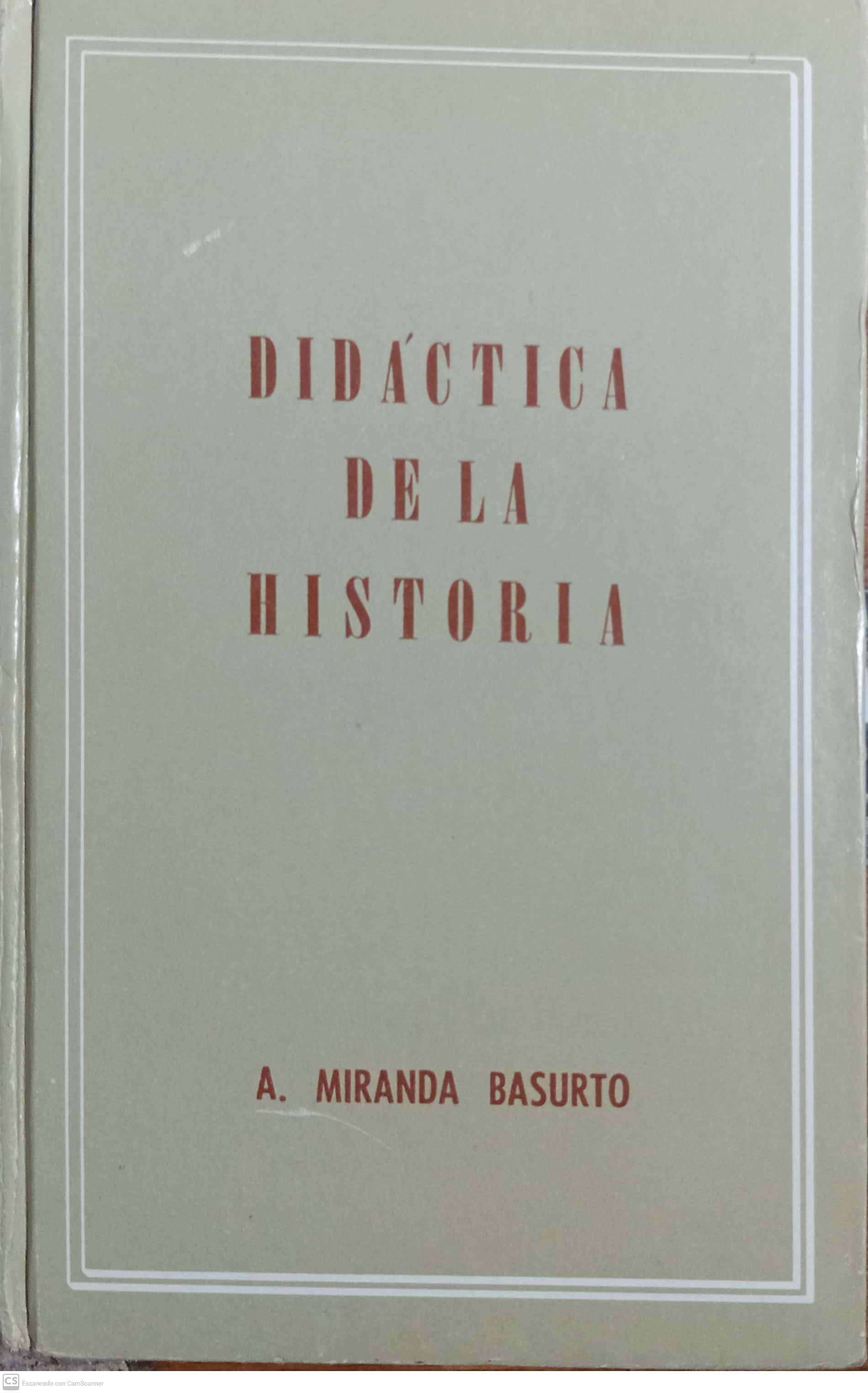 DIDACTICA DE LA HISTORIA - 1