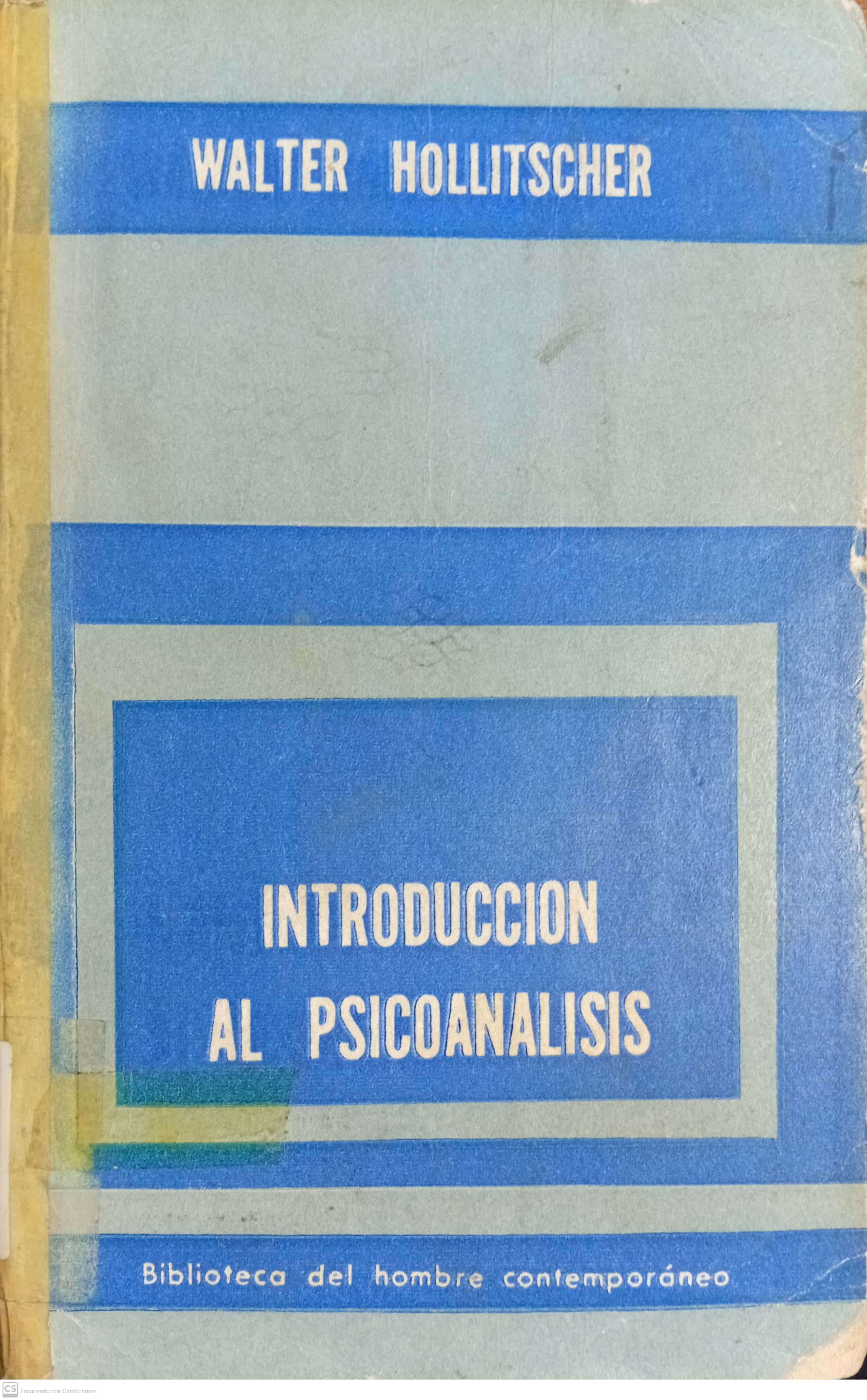 INTRODUCCION AL PSICOANALISIS - 1