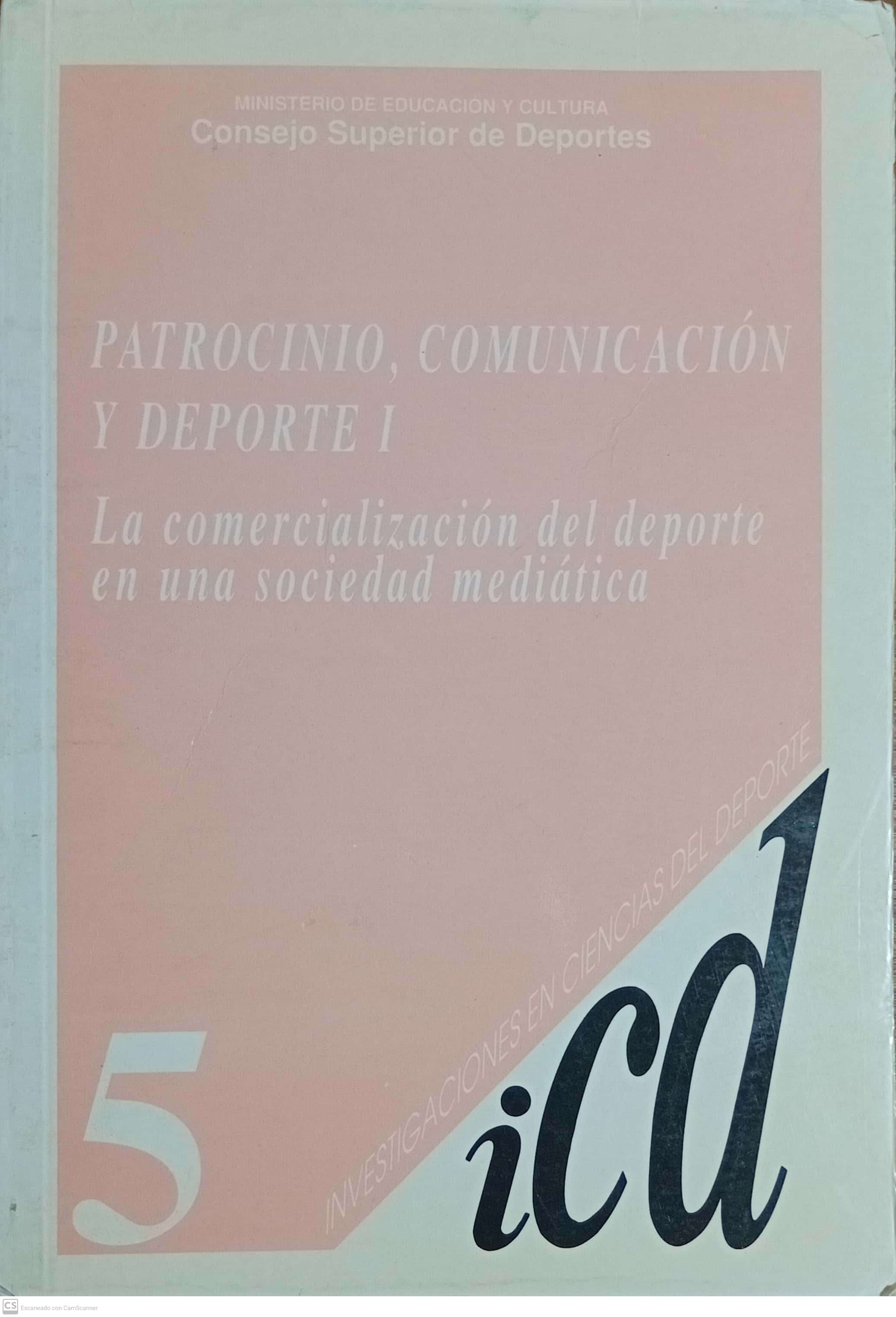 PATROCINIO, COMUNICACION Y DEPORTE I - 1