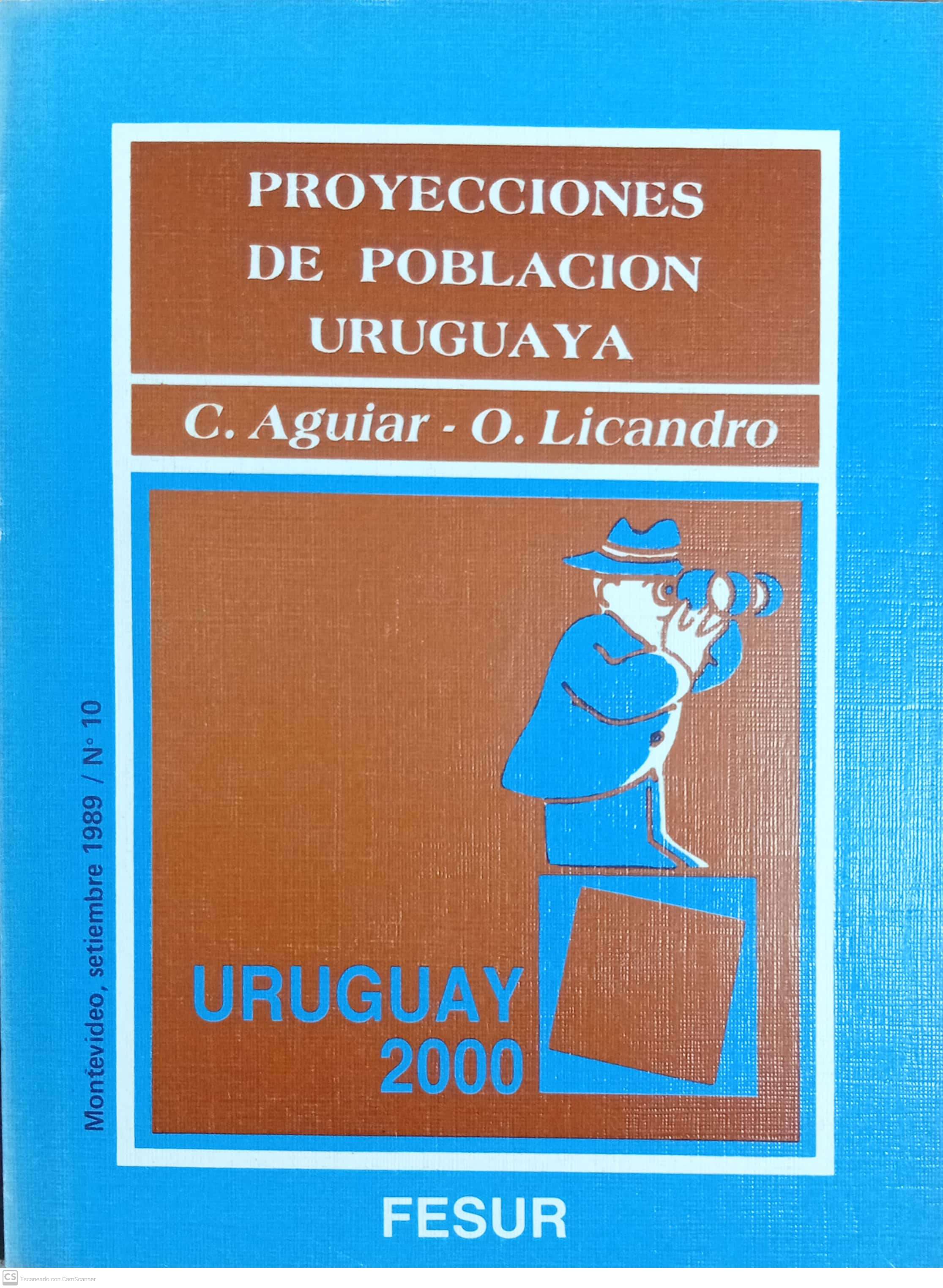 PROYECCIONES DE POBLACIÓN URUGUAYA - 1