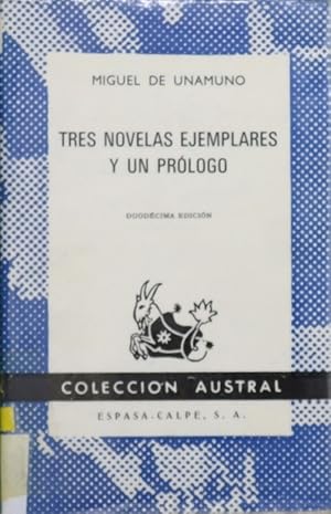 TRES NOVELAS EJEMPLARES Y UN PRÓLOGO - 1