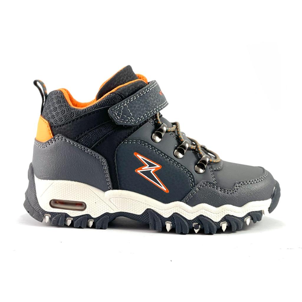 ZAPATILLAS NIÑO VERAZZI OUTDOOR GRIS SPORT - 1